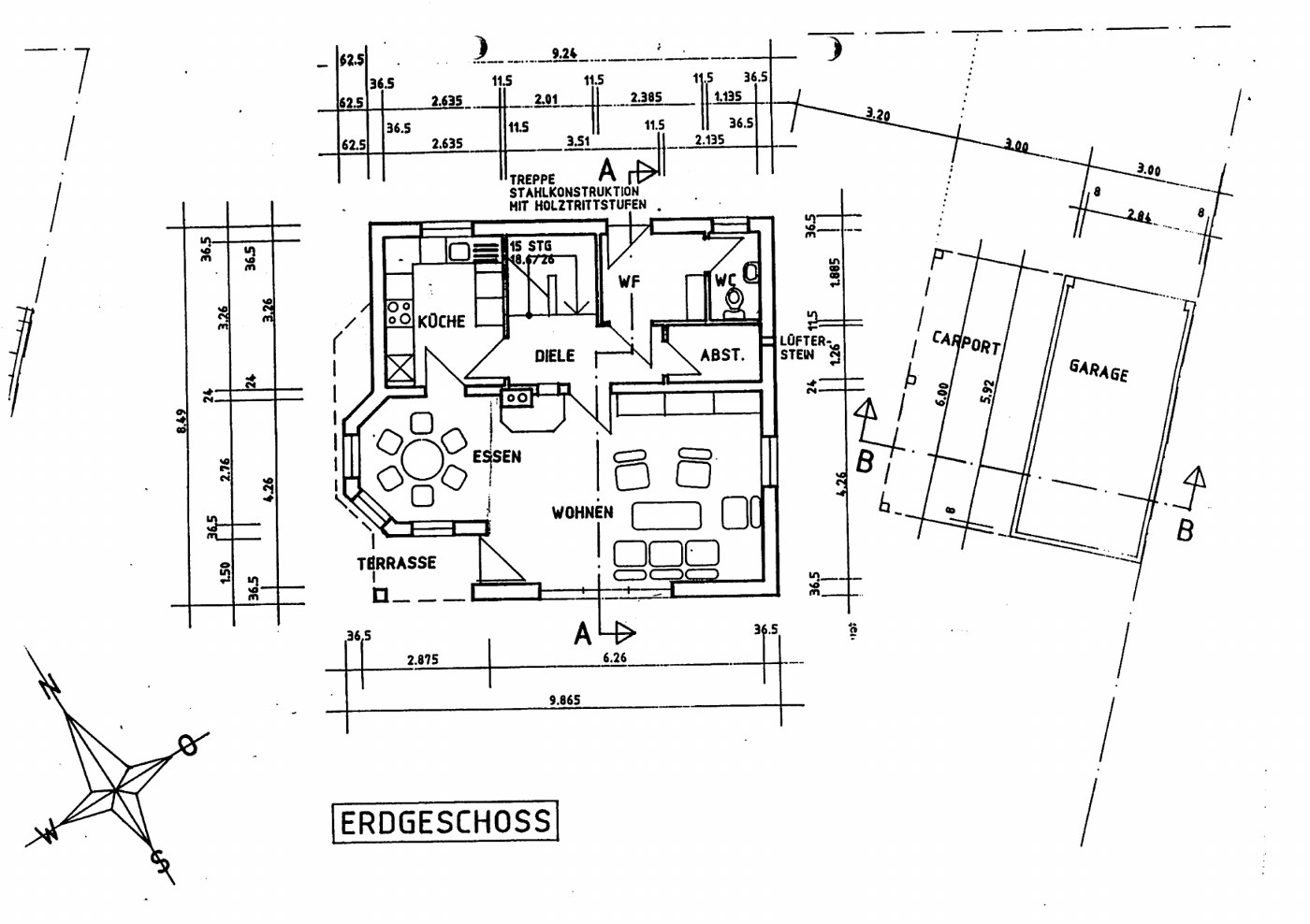 Grundriss Erdgeschoss